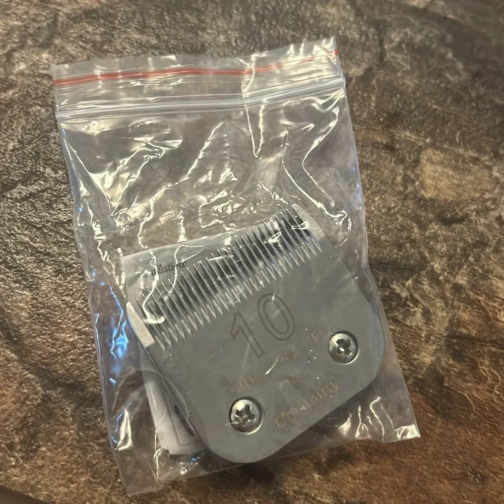 Size 10 clipper blades.